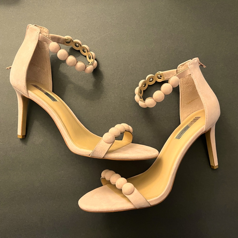 I.N.C. Gabbye Strappy Heels in Blush Women’s 9.5M